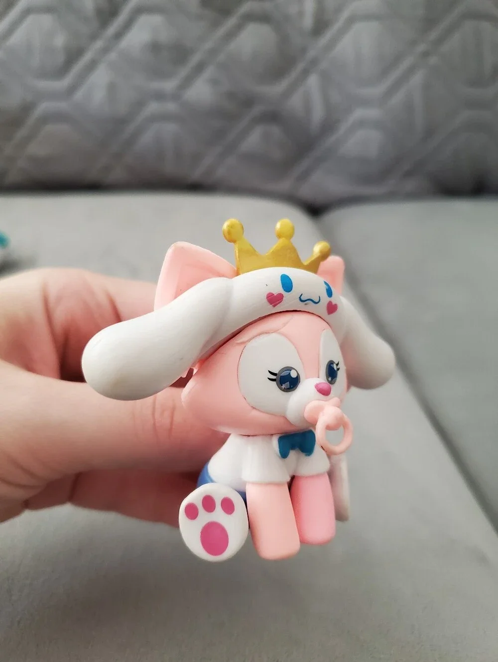 Mini Collectible Figures Hello Kitty & LinaBell in Cinnamoroll Outfit